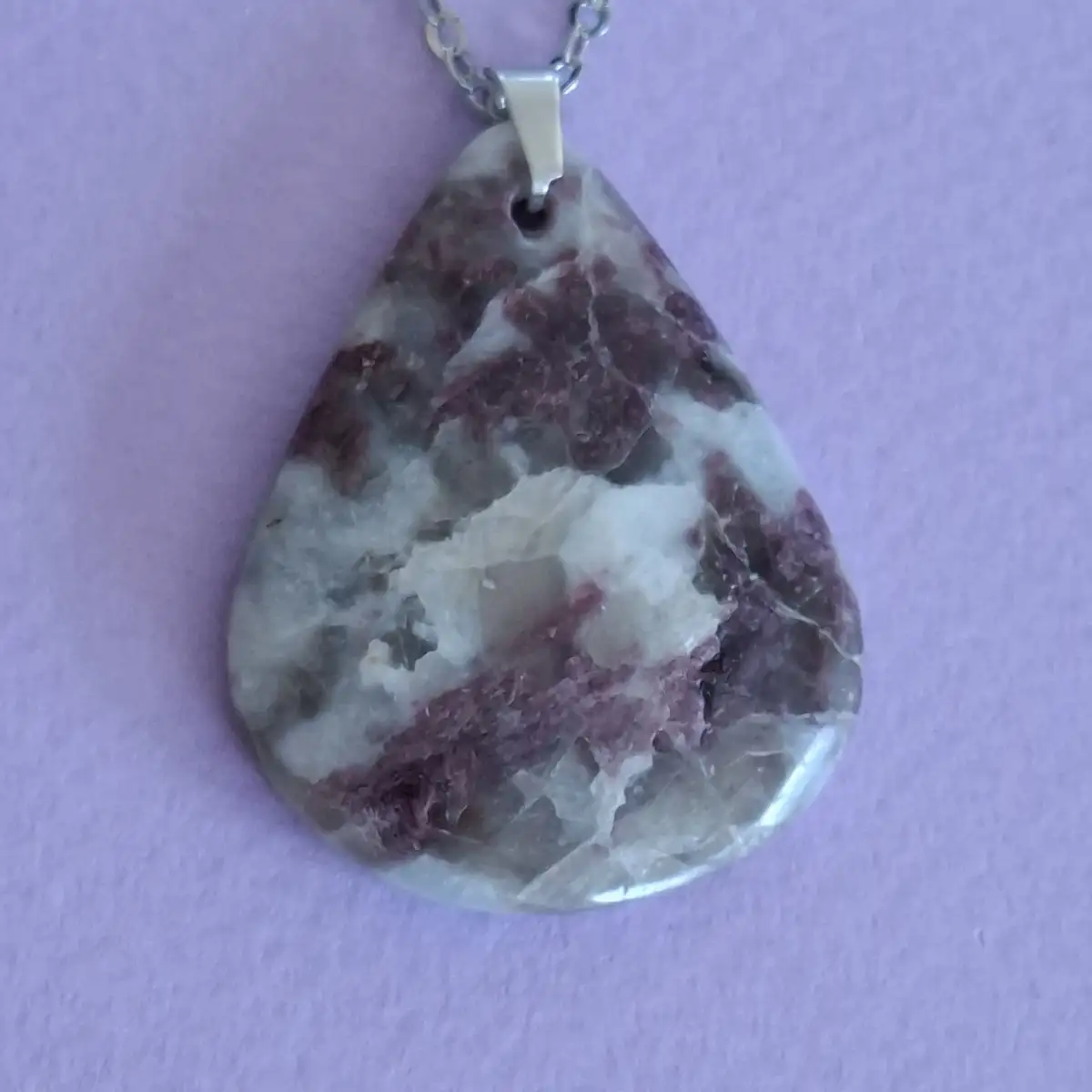 Pendentif en Rubellite naturelle