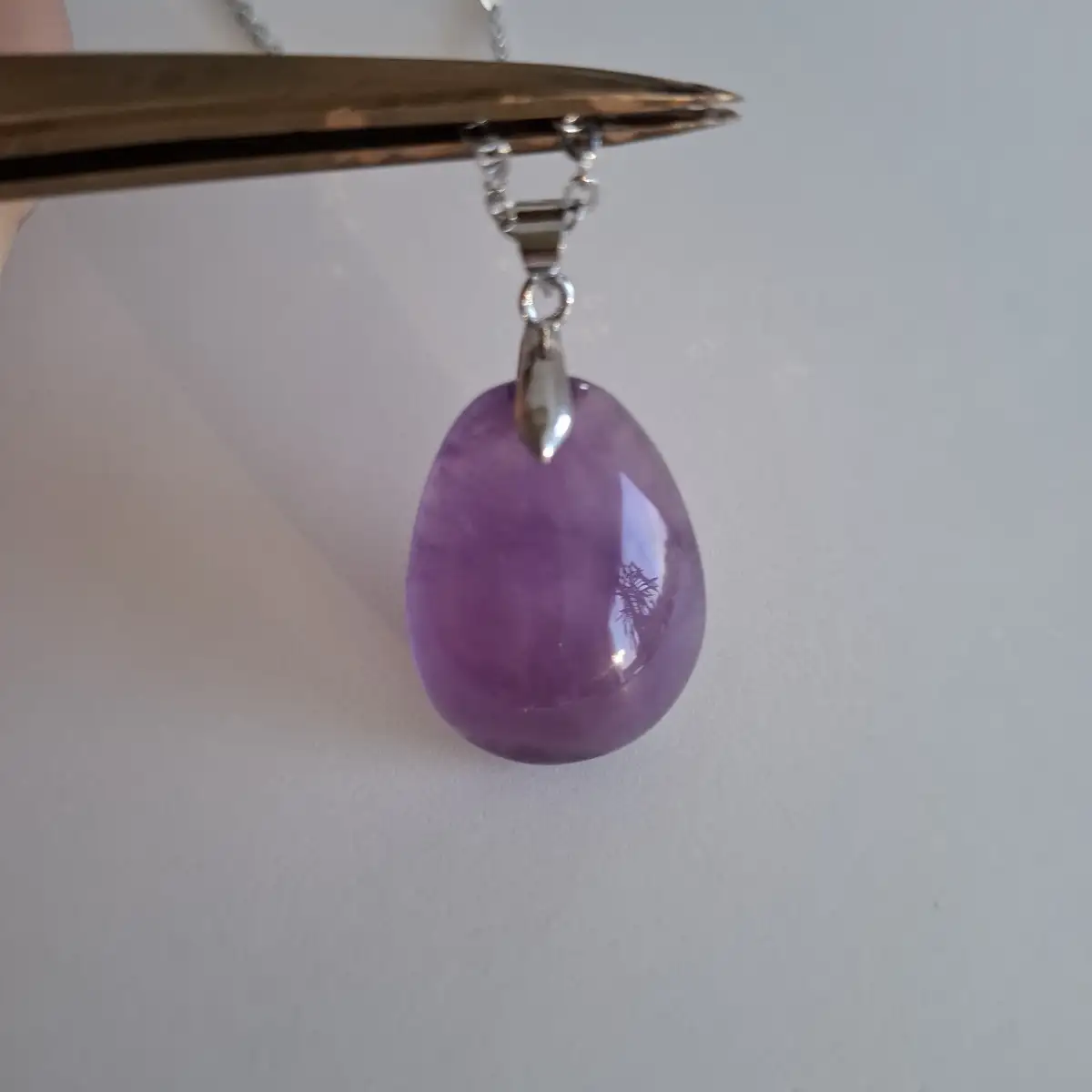 Pendentif en Améthyste naturelle