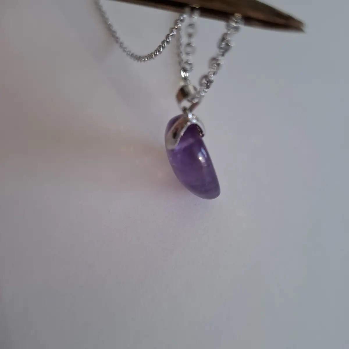 Pendentif en Améthyste naturelle