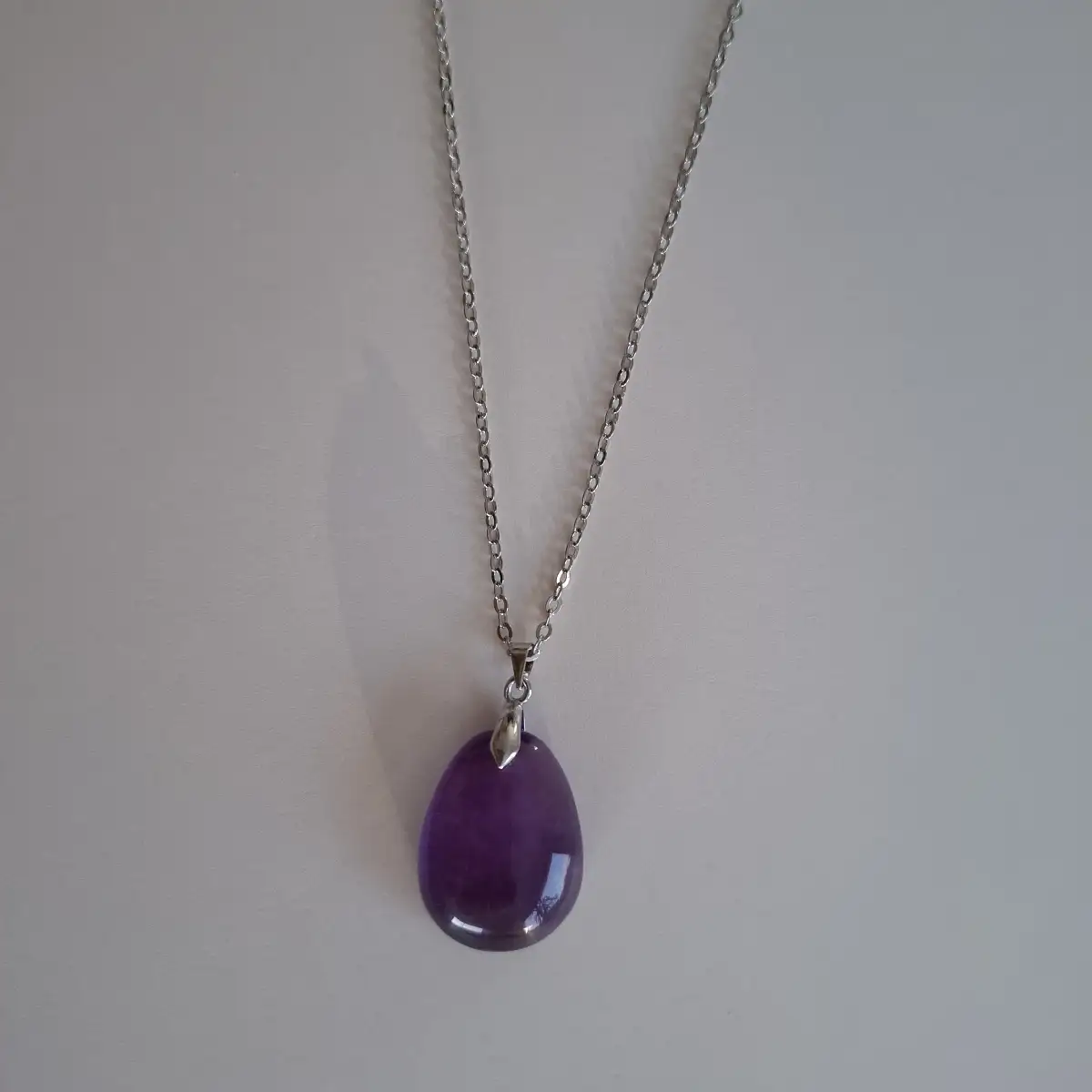 Pendentif en Améthyste naturelle