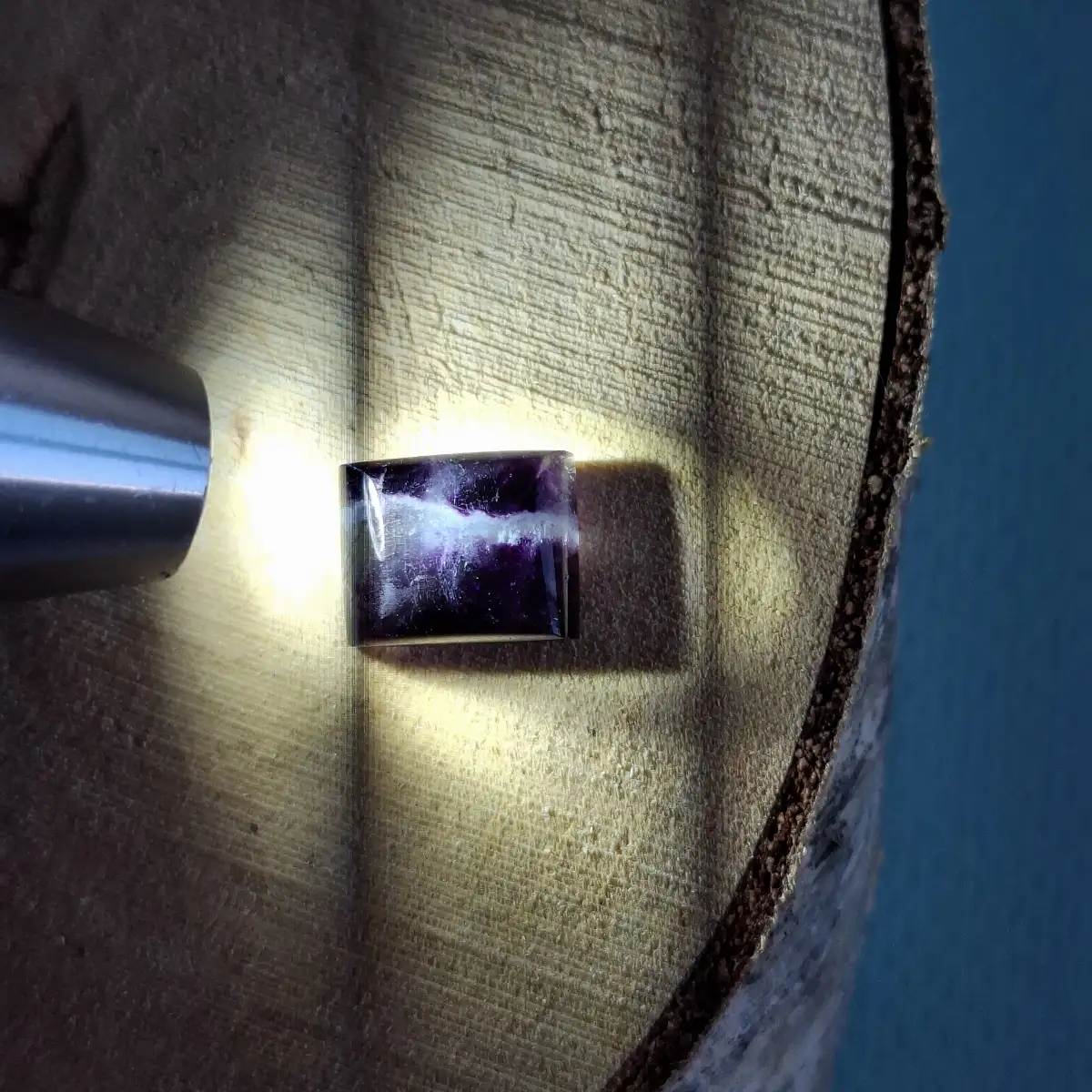 Fluorite naturelle – Cabochon 7,2 carats