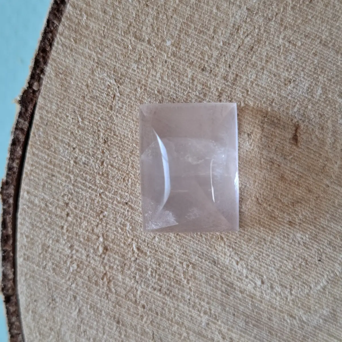 Cabochon Quartz Rose naturel 13ct
