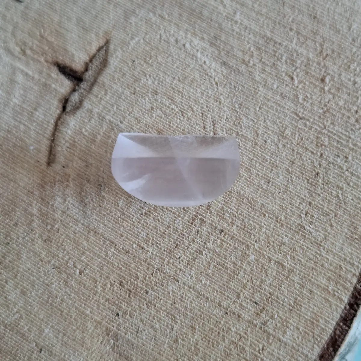 Cabochon Quartz Rose naturel 13ct
