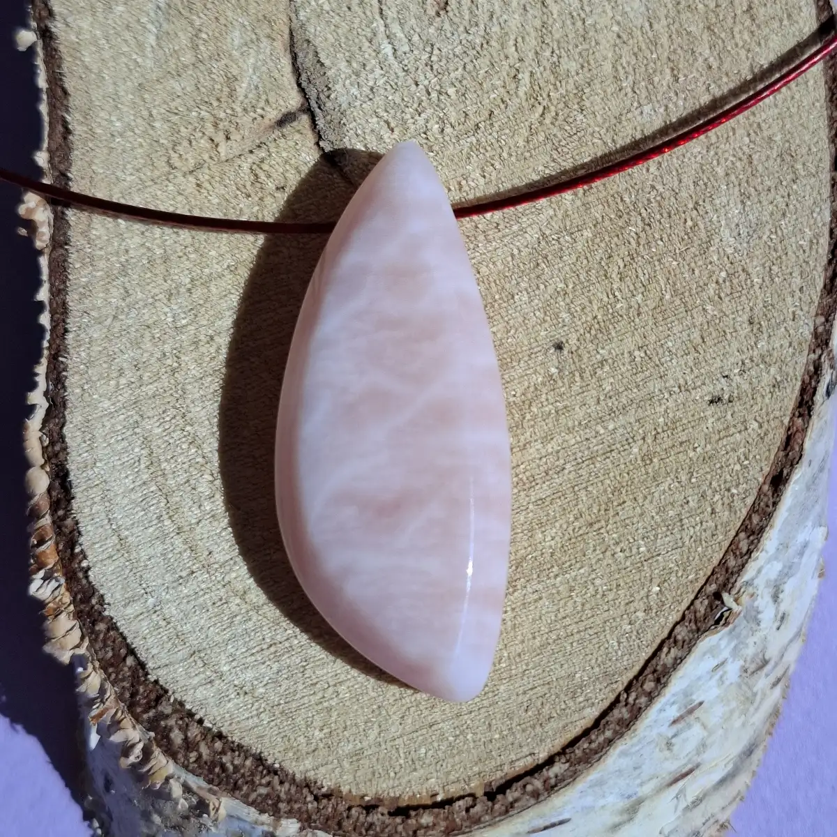 Opale Rose naturelle – Qualité Musée