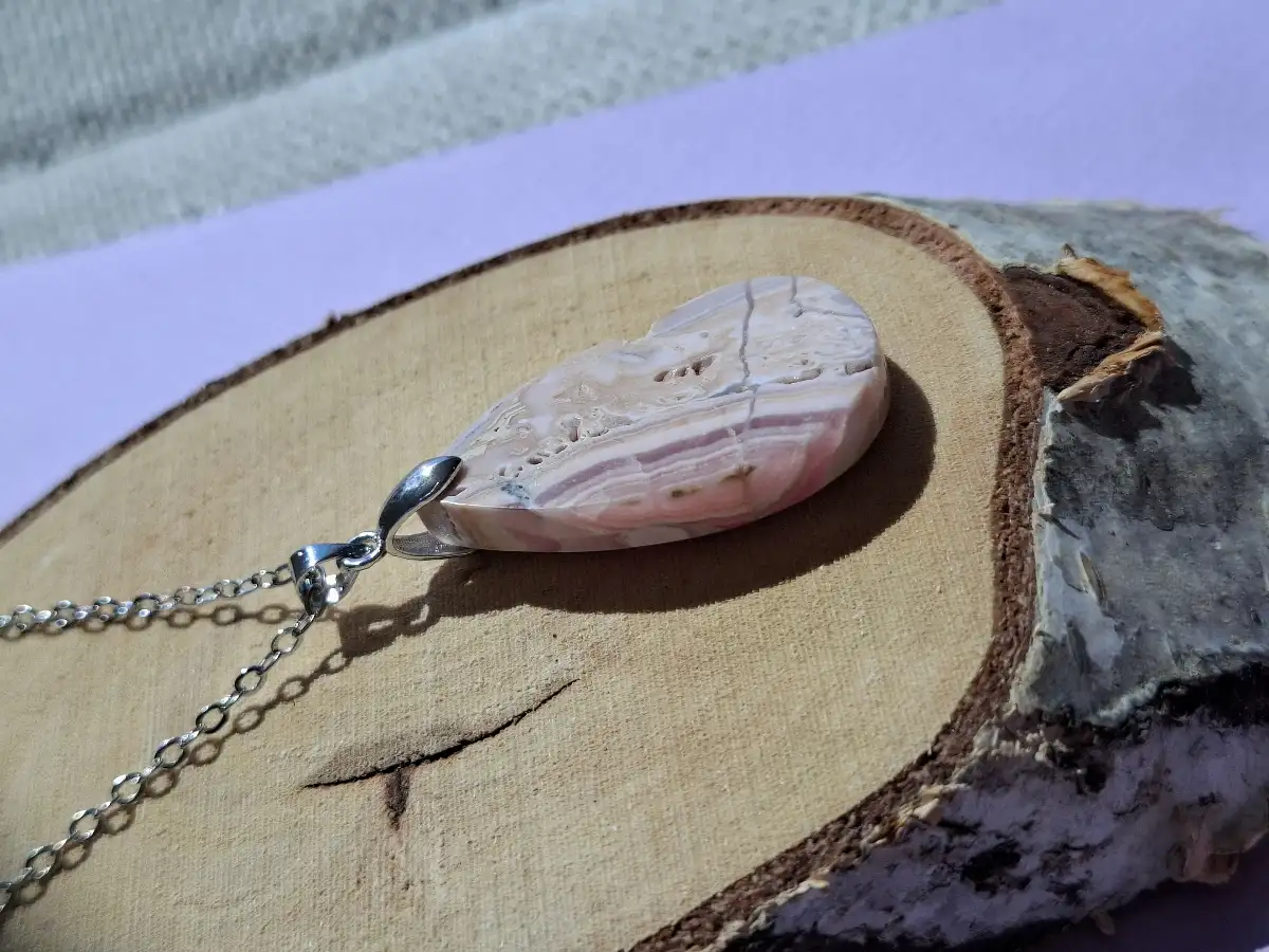Rhodochrosite naturelle  - Taille forme GOUTTE